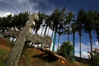 Sábado dos de noviembre del 2013. San Juan Chamula, la magia de los paisajes de las comunidades de los altos de Chiapas.