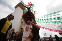 Martes 1 de diciembre del 2020. San Cristóbal de las Casas. Rompimiento de Cuetes en la Iglesia de Guadalupe