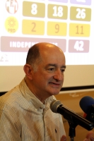 Lunes 13 de febrero del 2012. Encuesta de Roy Campos en Chiapas.