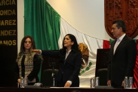 Lunes 1 de octubre del 2018. Tuxtla Gutiérrez. Los nuevos diputados de la LXVII legislatura reciben en su primera sesión de trabajo a Rutilio Escandón Cadenas, gobernador electo del estado de Chiapas.