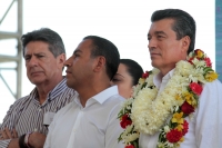 Domingo 8 de julio del 2018. Tuxtla Gutiérrez. Rutilio Escandón Cadenas después de recibir la constancia de mayorí­a de votos como Gobernador Electo del Instituto de Elecciones y Participación Ciudadana dirige su mensaje polí­tico mensaje a los ciudad