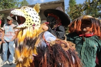 Lunes 7 de marzo. Los Danzantes del Carnaval Zoque en la comunidad San Fernando interpretan la lucha entre los personajes conocidos como El Monito y El Tigre. Esta localidad se ubica a 20 minutos sobre la carretera de Tuxtla Gutiérrez hacia la zona  de Lo