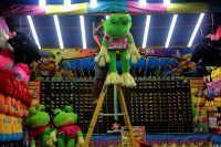 Lunes 16 de abril del 2018. Tuxtla Gutiérrez. Los preparativos para la Fiesta Patronal de San Marcos se encuentran listos con actividades culturales y comerciales en la capital del estado de Chiapas.