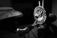 Viernes 25 de abril del 2014. Tuxtla Gutiérrez. La Flor de Mayo es la protagonista de las festividades patronales de San Marcos en la capital del estado de Chiapas, donde La Ensarta y la procesión a la usanza de los indígenas Zoques lleva a punto culminan