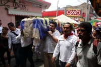 Viernes 17 de mayo del 2019. Tuxtla Gutiérrez. Continúan los festejos a San Pascualito Bailón en los principales barrios tradicionales de la capital del estado de Chiapas.