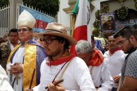 Viernes 17 de mayo del 2019. Tuxtla Gutiérrez. Continúan los festejos a San Pascualito Bailón en los principales barrios tradicionales de la capital del estado de Chiapas.