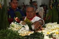 Viernes 17 de mayo del 2019. Tuxtla Gutiérrez. Continúan los festejos a San Pascualito Bailón en los principales barrios tradicionales de la capital del estado de Chiapas.
