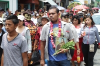 Viernes 17 de mayo del 2019. Tuxtla Gutiérrez. Continúan los festejos a San Pascualito Bailón en los principales barrios tradicionales de la capital del estado de Chiapas.