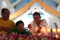 Domingo 14 de mayo del 2017. Tuxtla Gutiérrez. Los festejos  a San Pascual Bailón da inicio este domingo con las actividades organizadas por la Priosteria del  Cerrito quienes tienen en su resguardo las famosas reliquias. Estas replicas del esqueleto son 