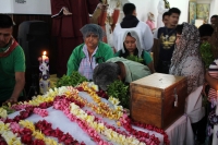 Domingo 14 de mayo del 2017. Tuxtla Gutiérrez. Los festejos  a San Pascual Bailón da inicio este domingo con las actividades organizadas por la Priosteria del  Cerrito quienes tienen en su resguardo las famosas reliquias. Estas replicas del esqueleto son 