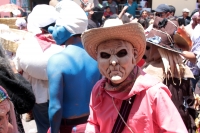 Viernes 30 de agosto del 2019. San Cristóbal de las Casas. Qué Panzudos. Los personajes que satirizan y ríen durante las procesiones patronales en las calles de San Cristóbal de las Casas durante las celebraciones patronales del Barrio de San Ramón.