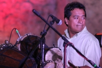 Sábado 6 de diciembre. Chiapa de Corzo.  El ensamble de Percusiones Latinas dentro del Festival De San Sebastián que se realiza en las diferentes iglesias y plazuelas de la  colonia ciudad ribereña ubicada en las márgenes del rio Grijalva.