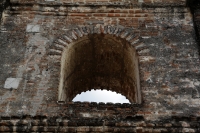 Miércoles 2 de diciembre del 2015. Chiapa de Corzo. San Sebastián. La estructura arquitectónica del Templo de San Sebastián se encuentra en el cerro de San Gregorio, barrio de la ciudad ubicada en la ribera del Rio Grijalva, el cual ha sido afectado por v