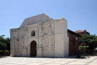 Viernes 4 de agosto del 2017. Aspectos de la iglesia de San Sebastián, las cuales se encuentran bajo resguardo de las autoridades del INAH en esta colonial ciudad de la Ribera del río Grijalva.