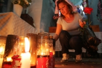 Lunes 18 de octubre. El culto a la muerte dentro de la Iglesia Ortodoxa Independiente de México de San Pascualito en la ciudad de Tuxtla.