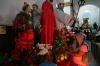 Lunes 18 de octubre. El culto a la muerte dentro de la Iglesia Ortodoxa Independiente de México de San Pascualito en la ciudad de Tuxtla.