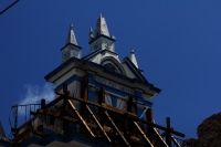 Miércoles 15 de noviembre del 2017. San Cristóbal de las Casas. Las Iglesias permanecen resguardadas por los especialistas del INAH quienes preparan su reconstrucción entre otros edificios coloniales dañados por el sismo del 7 de Septiembre en Chiapas