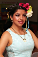 Miércoles 10 de septiembre del 2014. Tuxtla Gutiérrez. Presentación de las bellas modelos durante la pasarela de modas (Cristian Lay) esta tarde en un conocido hotel del poniente de la ciudad.