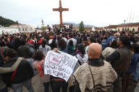 Lunes 2 de julio del 2012. San Cristóbal de las Casas, Chiapas. El movimiento #132-SCLC se reúne en la plaza de la paz para llamar a las jornadas en contra del fraude electoral.