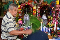 Domingo 5 de agosto del 2018. Tuxtla Gutiérrez. La comunidad tradicionalista realiza la procesión de las Ví­rgenes de Copoya dentro de la cultura Zoque al paraje El Capulí­n donde se llevan a cabo los ritos propiciatorios de lluvia propios del mes de Ag