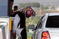 Jueves 19 de marzo del 2015. Chiapa de Corzo. Los Sembradores de la Paz se presentan como el nuevo Concejo de Pacificación al interior de la Sociedad Civil Las Abejas, quienes replantean su estructura social y de acciones al tomar la caseta de cobro de la