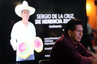 Jueves 26 de enero del 2017. Tuxtla Gutiérrez. Sergio de la Cruz, cronista de la comunidad indígena Zoque y maestro ramilletero presenta esta noche su conferencia De Herencia Zoque en el parque Santo Domingo