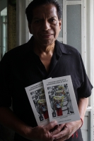 Lunes 24 de julio del 2017. Tuxtla Gutiérrez. Sergio de la Cruz, investigador Sergio de la Cruz nos platica sobre el Calendario Festivo de la MayordomÃa Zoque de Tuxtla, libro que será presentado dentro de un par de semanas en la ciudad por las autoridade Lunes 24 de julio del 2017. Tuxtla Gutiérrez. Sergio de la Cruz, investigador Sergio de la Cruz nos platica sobre el Calendario Festivo de la MayordomÃa Zoque de Tuxtla, libro que será presentado dentro de un par de semanas en la ciudad por las autoridade