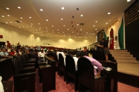 Jueves 5 de diciembre del 2013. Tuxtla Gutiérrez. Aspecto de la sesión del congreso local de este medio día.