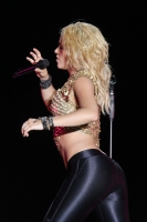 Viernes 22 de julio. Shakira inicia su concierto esta noche en el estadio Zoque de la ciudad de Tuxtla Gutiérrez.