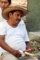 Viernes 9 de diciembre del 2016. Tuxtla Gutiérrez. La  Casita de la Siembra Zoque. Uno de los rituales más importantes dentro de El costumbre Zoque es la elaboración de la Casita de la Siembra, ceremonia realizada con carácter propiciatorio y adivinatorio