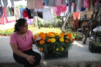 2023104. Berriozábal. Congregación Amendú. Productores de esta pequeña comunidad dedican su esfuerzo para producir las Flores de Cempasuchitl  para esta temporada.