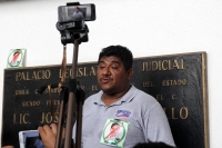Miércoles 21 de junio del 2017. Tuxtla Gutiérrez. Bautista Ibarias continua su defensa en contra de la embestida legal de la Diputada Olvera.