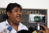 Martas 13 de junio del2017. Tuxtla Gutiérrez. Periodistas de protestan este medio dÃa en el Congreso de Chiapas manifestando el apoyo del reportero Bautista Ibarias demandado por daño moral por la diputada priista Olvera. También se manifiesta la solidari Martas 13 de junio del2017. Tuxtla Gutiérrez. Periodistas de protestan este medio dÃa en el Congreso de Chiapas manifestando el apoyo del reportero Bautista Ibarias demandado por daño moral por la diputada priista Olvera. También se manifiesta la solidari