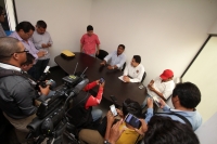 Viernes 16 de junio del 2017. Tuxtla Gutiérrez. Sindicatos y transportistas se suman a la defensa del periodista Bautista Ibarias y en contra de la diputada del PRI María de Jesús Olvera.