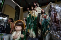 Lunes 28 de octubre del 2013. Tuxtla Gutiérrez. Las Festividades patronales de San Judas Tadeo en la Colonia del Valle en el oriente norte de esta ciudad.