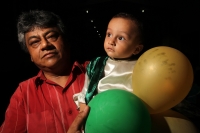 Lunes 28 de octubre del 2013. Tuxtla Gutiérrez. Las Festividades patronales de San Judas Tadeo en la Colonia del Valle en el oriente norte de esta ciudad.