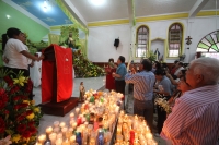 Lunes 28 de octubre del 2013. Tuxtla Gutiérrez. Las Festividades patronales de San Judas Tadeo en la Colonia del Valle en el oriente norte de esta ciudad.