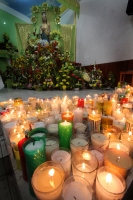 Lunes 28 de octubre del 2013. Tuxtla Gutiérrez. Las Festividades patronales de San Judas Tadeo en la Colonia del Valle en el oriente norte de esta ciudad.