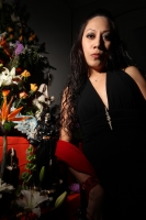 Octubre del 2013. La Santa Muerte Coleta. Los creyentes en el culto de la Santa Muerte se reúnen por un año más en un salón de fiestas del sur de la ciudad coleta para conmemorar la petición de dar a conocer públicamente el credo que desde hace varios año