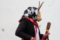 Martes 29 de septiembre del 2020. Tuxtla Gutiérrez. Durante el recorrido ritual de la comunidad zoque en la Danza de San Miguel Martes 29 de septiembre del 2020. Tuxtla Gutiérrez. Durante el recorrido ritual de la comunidad zoque en la Danza de San Miguel