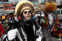Jueves 17 de mayo del 2012. Tuxtla Gutiérrez, Chiapas. Esta mañana dan inicio las celebraciones en honor a San Pascual Bailón en donde se reúnen los grupos tradicionales de la etnia Zoque para iniciar el recorrido de El Carretón de San Pascualito por las 