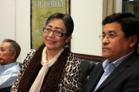 Miércoles 23 de septiembre del 2015. Tuxtla Gutiérrez. Socorro Trejo Sirvent, poeta que este medio día recibe una de las preseas del premio Rodulfo Figueroa que entrega el Congreso del Estado de Chiapas cada año como reconocimiento al prócer de las letras