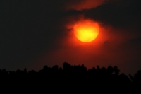 Martes 9 de mayo del 2017. Tuxtla Gutiérrez. Las altas temperaturas en el sureste de México nos obsequian estos atardeceres mientras que las autoridades de Protección Civil alertan a la población por la cercanía de fenómenos meteorológicos que podrían pro