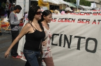 Organizaciones de estudiantes y de sindicalistas se suman este día a las jornadas del paro nacional convocadas para este día, bloqueando algunas vialidades de esta ciudad y protestando en las instalaciones del la Secretaria de Educación, así como tramos c
