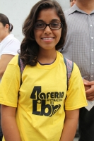 Lunes 26 de octubre del 2015. Tuxtla Gutiérrez. Estudiantes se reúnen en la explanada de la Universidad Autónoma de Chiapas para  la inauguración de la 4ª feria internacional del Libro Chiapas- Centroamérica que se lleva a cabo en la capital de este estad