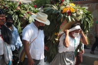 20210331. Tuxtla G. Durante el regreso de la comunidad Zoque de las Vírgenes de Copoya