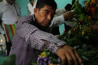 Viernes 23 de octubre del 2020. Tuxtla Gutiérrez. Al inicio del recorrido de la comunidad zoque en la Subida de las Vírgenes de Copoya