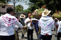 20230326. Tuxtla. Inicia el recorrido de regreso de las Virgenes de Copoya.