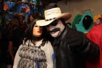 Martes 22 de enero del 2019. Suchiapa. Los diferentes personajes de la festividad de San Sebastián continúan con los recorridos tradicionales en el pueblo surimbo