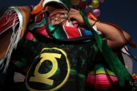 Martes 22 de enero del 2019. Suchiapa. Los diferentes personajes de la festividad de San Sebastián continúan con los recorridos tradicionales en el pueblo surimbo
